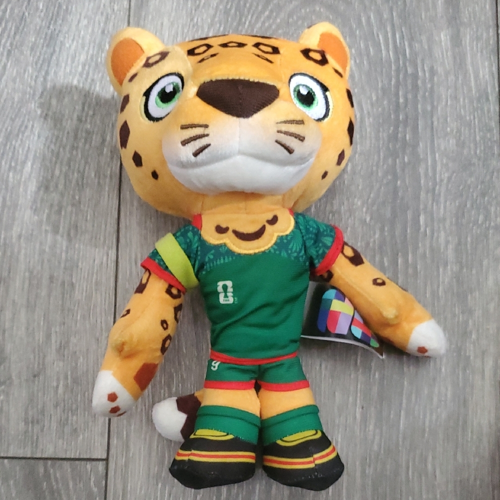 FIFA 2026 Zayu Jaguar Soccer Green Limited Edition Mascot Plush Toy